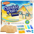 Manischewitz Chanukah DIY Baking Kits 2 Sets | Donut Mix | Chanukah House Decorating Kit | Hanukkah Family Fun Kits