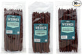 Werner Smoked Meat Sticks - 60 Pork and Beef Sticks Bulk Variety Pack Hot Pepperoni Pepperoni and Teriyaki Meat Snacks (20 Sticks of Each 9 Sticks)