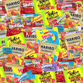 Tasmo Assorted Bulk Candy Mix -Skittles Air Heads Swedish Fish Sour Patch Kids Hariibo Starburst &amp More!- Individually Wrapped Candy (64 Ounces)