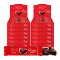 RED Delight®™ Dark Chocolate 12 Count Box of Grab N Go Travel Size Bars (0.92 Ounces Each) (12 Boxes - Total of 144 Bars)