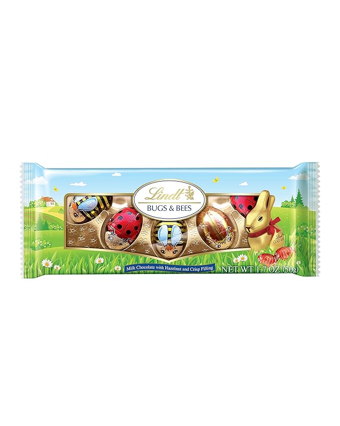 Lindt Bugs &amp Bees 5 Pack 1.7oz 16Count