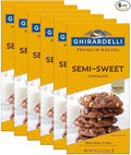 Ghirardelli Chocolate Baking Bar Semi-Sweet Chocolate 4-Ounce Bars (Pack of 6)