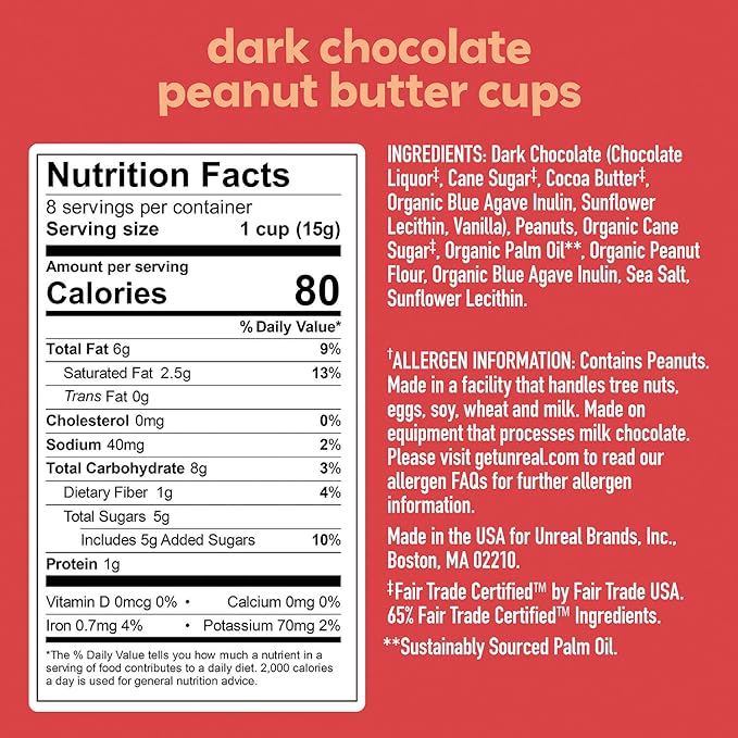 UNREAL Vegan Variety Pack (5 Bag Sampler) | Less Sugar Fair Trade Non-GMO Ingredients with no Corn Syrup or Sugar Alcohols No Soy
