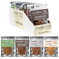 CuraBar Protein Bars – Variety Pack (4 Flavors) 17g Protein Low Carb Gluten Free Dairy Free Healthy Snack Seed Oil Free No Artificial Ingredients 12 Count