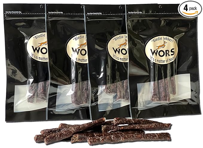 Bledie Lekker Droewors (4 x 4oz Pack)