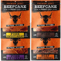 BEEFCAKE Jerky Best Sellers Collection Includes Beef Jerky Sweet Heat Teriyaki Original &amp Smokehouse 9 Gram of Protein &amp 100 Calories 2.7 Oz | Pack of 4