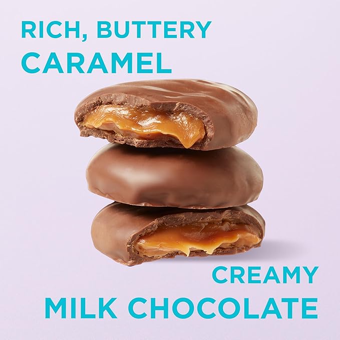 Russell Stover Easter Caramel Milk Chocolate Easter Egg 1.3 oz each (Pack of 18)