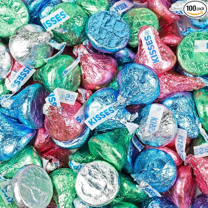 Hershey's Kisses Spring Mix Candy 1lb Easter Candy