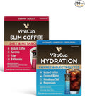 VitaCup Instant Slim Coffee 10Ct &amp Hydration 10Ct