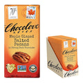 Chocolove Maple Glazed Salted Pecans Dark Chocolate Bars | 70% Cocoa | Crunchy Pecans | Premium Belgian Chocolate | Non GMO Rainforest Alliance Certified 3.2oz Bar (12 Pack)