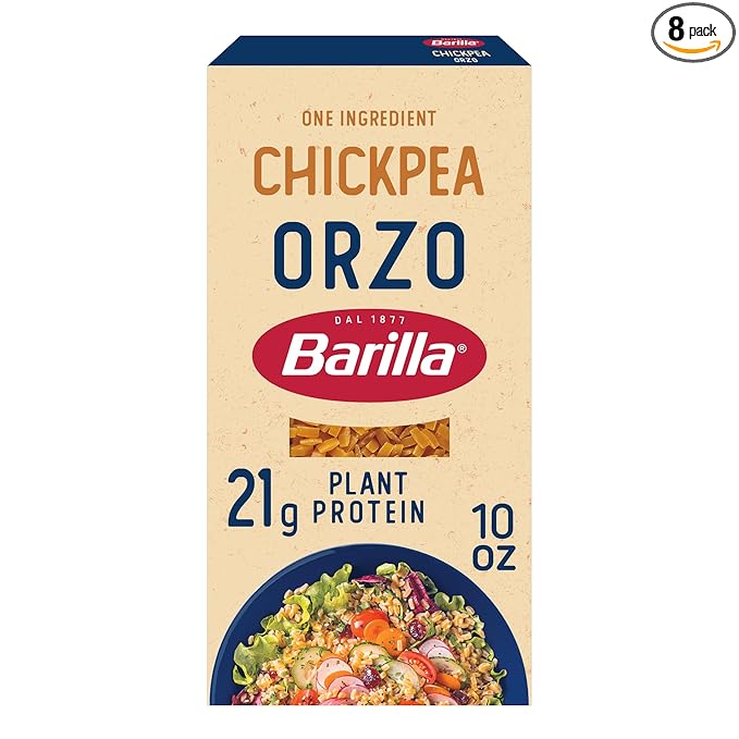 BARILLA ChickpeaOrzo 10oz (pack of 8)