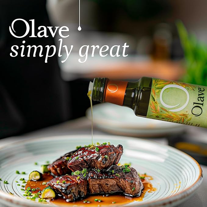 Olave - Organic Extra Virgin Olive Oil First Cold Press 16.9 fl oz (500 ml)