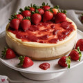 ANDY ANAND CHOCOLATIER Sugar Free Strawberry Cake 2 lbs - Gourmet Freshly Made All-Natural Ingredients No Preservatives Diabetic-Friendly Gift Boxed Dessert