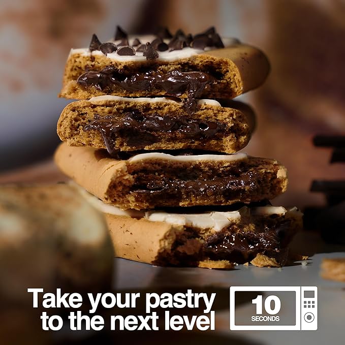 Legendary Foods 22g Protein Pastry 0g Added Sugar Low Carb Gluten Conscious Keto Snack Ideal for Glucose Management Includes Whey Protein Isolate 8 Pack Campfire S'mores
