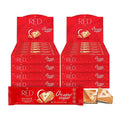 RED Delight®™ Blonde Caramelized White Chocolate 12 Count Box of Grab N Go Travel Size Bars (0.92 Ounces Each) (8 Boxes - Total of 96 Bars)