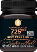 Manuka Doctor - MGO 725+ Manuka Honey Monofloral 100% Pure New Zealand Honey. Certified. Guaranteed. Raw. Non-GMO (8.75 oz)
