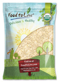 Food to Live - Organic Blanched Sliced Almonds 6 Pounds — Non-GMO Raw Unpasteurized Unsalted Vegan Keto Paleo Kosher Bulk High in Protein