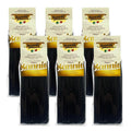 Sanniti Nero di Seppia Spaghetti 500g | Premium Italian Squid Ink Pasta | Rich Gourmet Flavor | Crafted in Italy (Pack of 6)