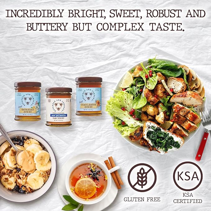 Savannah Bee Company Honey Sample Set - Tupelo Honey