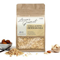 Laura's Gourmet Granola - Vanilla Almond Crunch - Gluten Soy &amp Dairy Free - Organic Premium Honey Almonds &amp Pure Ground Vanilla Artisan Chef's Trifecta of Taste Texture &amp Mouthfeel -