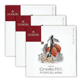 Domori Porcelana 70% Dark Chocolate 3 Pack - Italian Chocolate - Bean-to-Bar Direct Sourced - Gluten-Free Vegan - Bundle