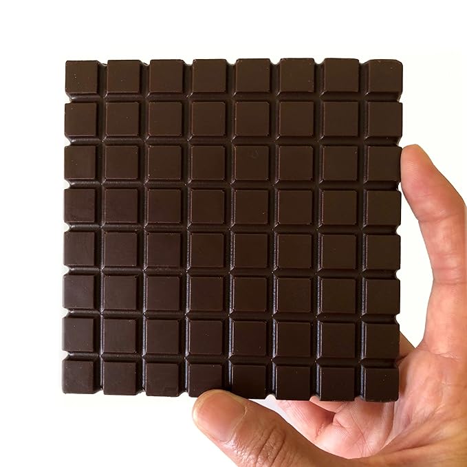 Nibble Chocolate Dominican Republic 85% | 3 Pack | Certified Organic | Gluten &amp Soy Free | 2 Ingredients