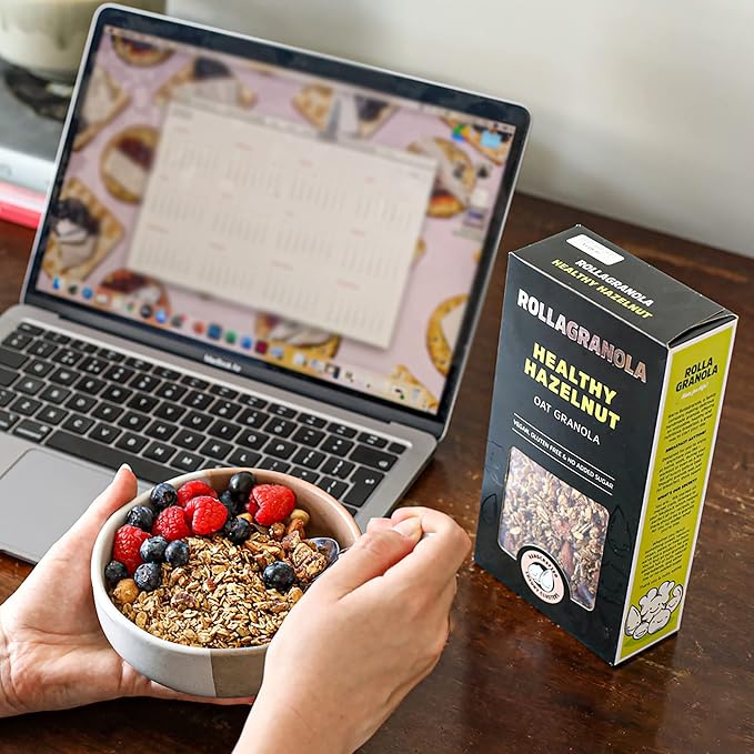 Healthy Hazelnut Granola