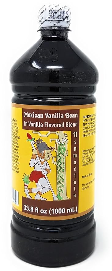 Usumacinta Mexican Vanilla Blend 33.8 Ounces (Amber)
