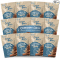 Dozy Oats Overnight Oatmeal Packets Cinnamon and Brown Sugar Multipack with Rolled Oats and Chia Seeds. Gluten-Free Natural Source of Protein and Fiber 12-Pack