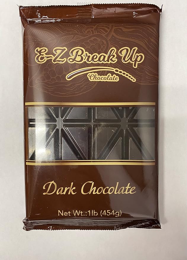 E-Z Break Up Chocolate - 1 Pack 1 LB (Dark Chocolate)