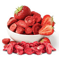 Brewer Outdoor Solutions Freeze Dried Strawberry Slices - Pack of 10 1.2 Oz each - No Sugar Added Bulk Pack of Dehydrated Strawberries Nutritious and Delicious
