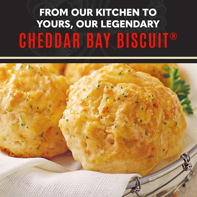 Red Lobster Cheddar Bay Biscuit Mix Garlic Herb Seasoning Included Cheddar Biscuit Mix 11.36 Oz Box (Pack of 12)