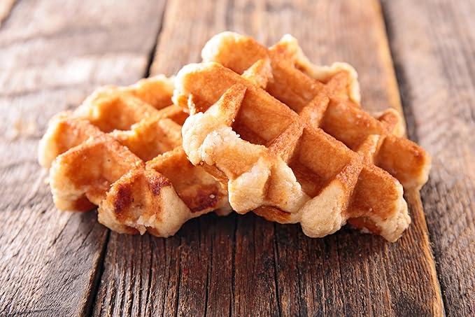 Mochi Foods Original Mochi Waffle Mix Vanilla Flavor Makes Crispy Chewy Waffles 4.5lbs