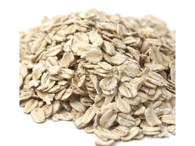 Bulk Grains 100% Organic Quick Rolled Oats 5 Lbs