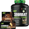 Muscle Pharm Combat 4lb Horchata Protein &amp MusclePharm Combat Chocolate Peanut Butter Cup Sport Bars
