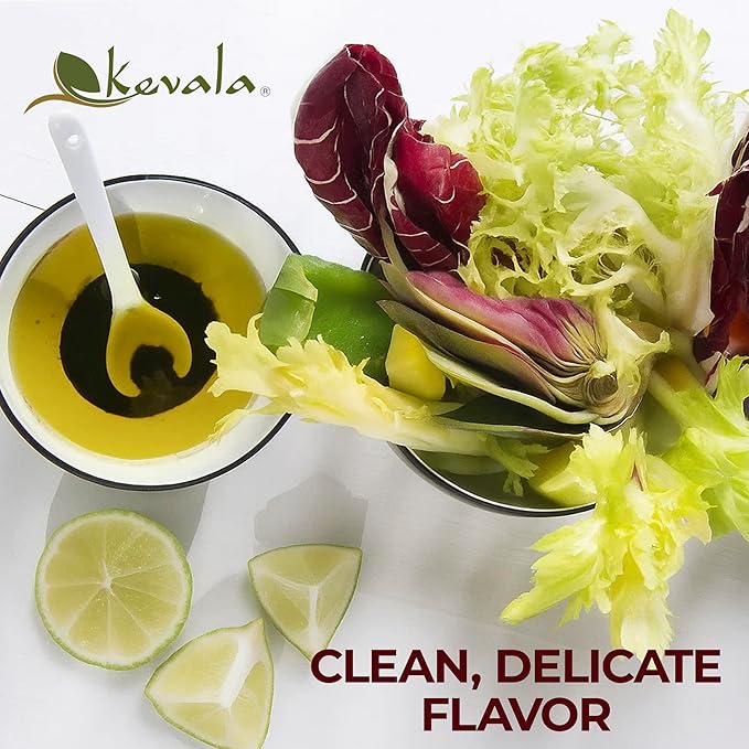 Kevala Grapeseed Oil - Made with a Premium Selection of Grapes Great for Cooking and Baking Enhances Freshness of Vegetables in Salads Powerful Addition to Daily Skincare Bulk Size 17.5 lb