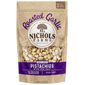 Nichols Farms California Grown Pistachios InShell Nutrient Rich Snack Packs Roasted Garlic 2LB