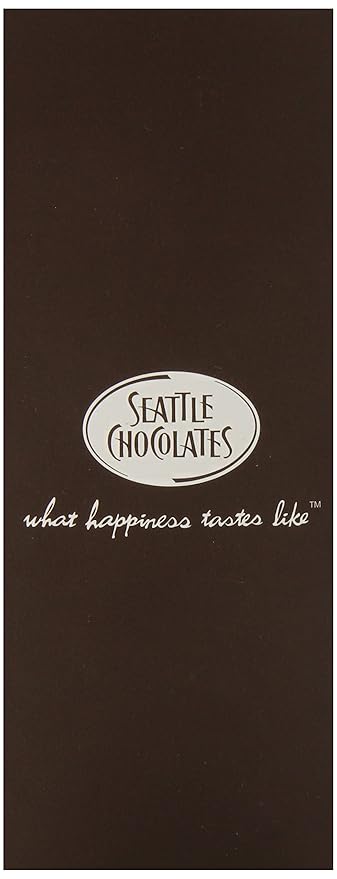 Seattle Chocolates Bar Orange Appeal 2.5-Ounce (Pack of 12)