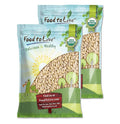 Food to Live Organic Blanched Whole Almonds 16 Pounds - Non-GMO Raw Unpasteurized Unsalted Keto Paleo Kosher Bulk High in Protein Dietary Fiber Vitamin E Manganese and Riboflavin.