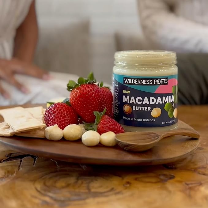 Wilderness Poets Raw Macadamia Butter (640 Ounce - 40 Pound - 5 Gallon)