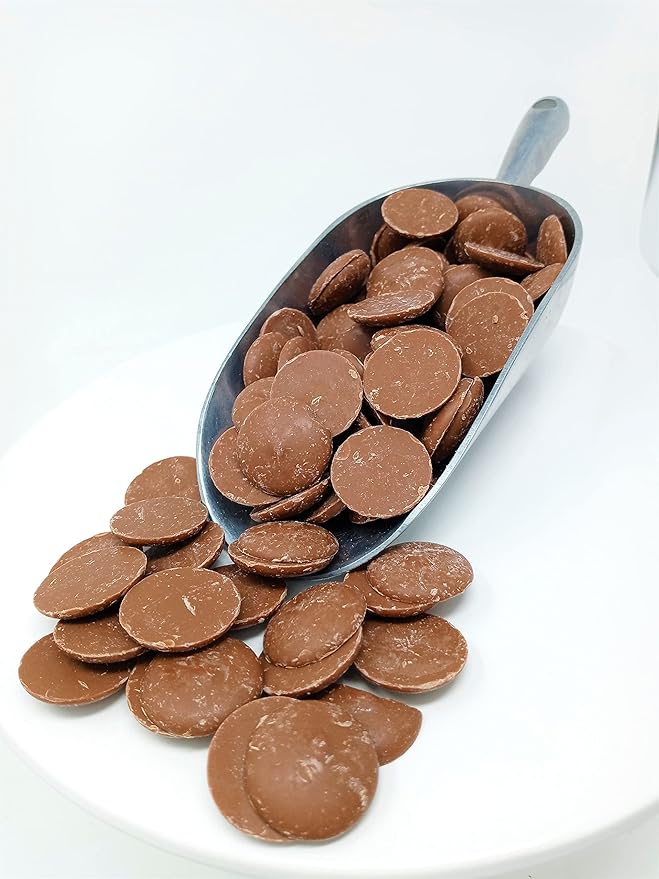 Merckens Coating Wafers Melting Wafers Cocoa Lite Milk 10 pounds