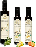 Lemon &amp Orange Infused Olive Oil &amp Medium Intensity Classic Blend. Great combo for vegan keto or gluten free dishes - COSTABILE
