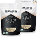 Terrasoul Superfoods Organic Rolled Oats 5 lbs - Gluten-Free | Old-Fashioned | Whole Grain
