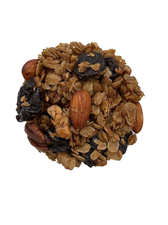 Cravings Daily Granola Variety- 3 Pack- Michigan Cherry &amp Roasted Nuts Apricot Blueberry Coconut &amp Macadamia Nut and Michigan Cherry &amp Sliced Almond