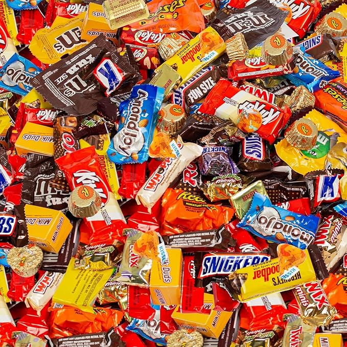 Easter Assorted Chocolate Candy Variety Pack 5 lb – Bulk Individually Wrapped Chocolates for Easter Baskets Easter Egg Fillers Parties &amp Gifting – Premium Mix for All Occasions