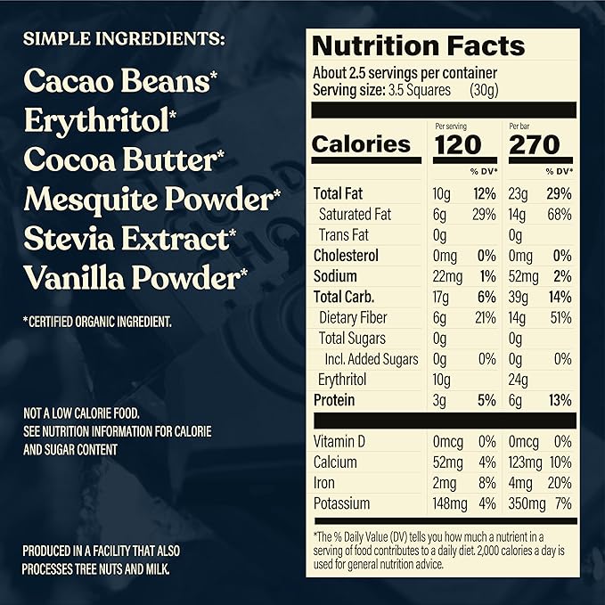 THE GOOD CHOCOLATE – Dark Chocolate Bars with Zero Sugar &amp Lower Net Carbs – Keto Chocolate Bar with Lower Calories All Natural and Non-GMO Keto Snacks 2.5 oz (2 Bars Starter Pack)