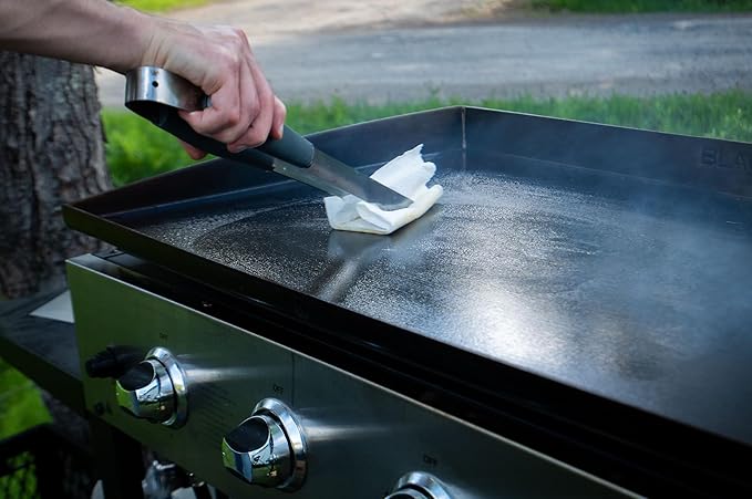 CARON &amp DOUCET - 100% Plant-Based Griddle Oil &amp Seasoning Set: Best For Maintaining Protecting &amp Conditioning Griddle!