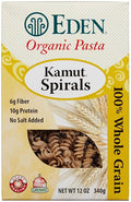 Eden Kamut Spirals 100% - 12 oz - 6 Pack
