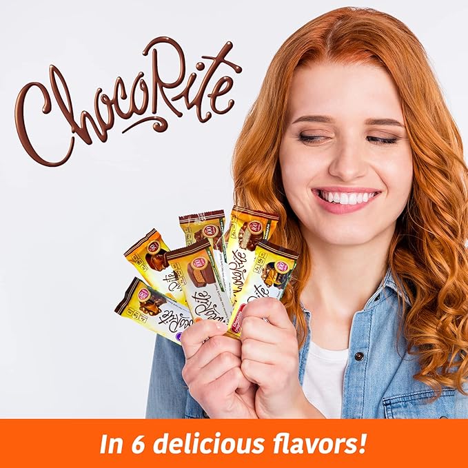 ChocoRite - Diet Peanut Butter Cup Patties- 16/Box - High Fiber - Low Calorie - No Sugar Added