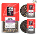 Tiesta Tea - Black Loose Leaf Tea Gift Box 3 Pouches High Caffeine - Hot &amp Iced Tea Variety Pack with Chai Fruit &amp English Breakfast Bags Loose Leaf Assortment